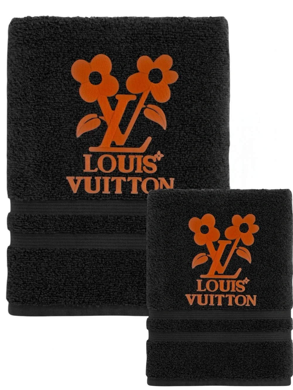 Luxurious monogrammed Embroidered towel pick 1 design New 1 hand
